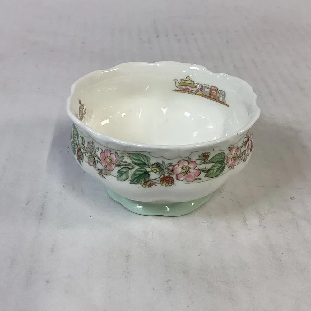 1985 Royal Doulton Brambly Hedge Open Sugar Bowl Mini Bone China Tea Service